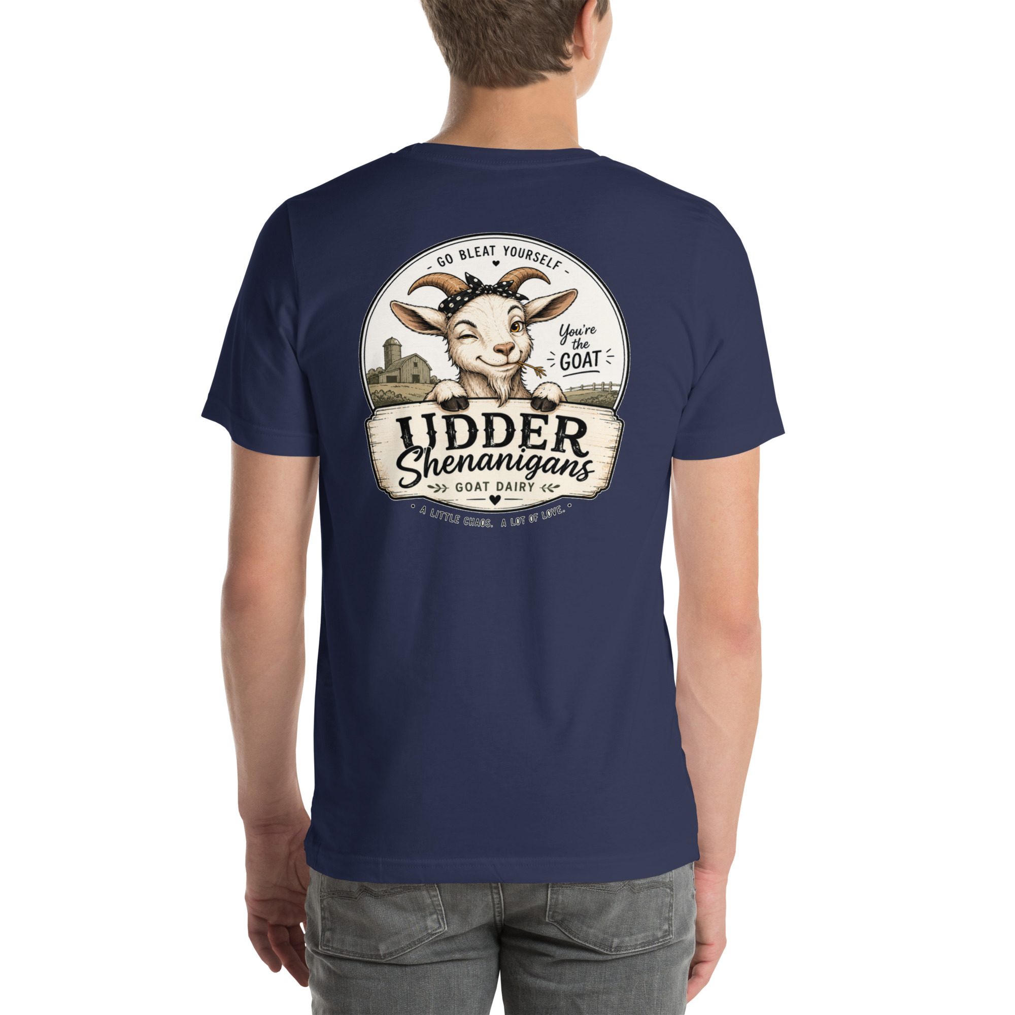Udder Shenanigans Unisex Tee view 4
