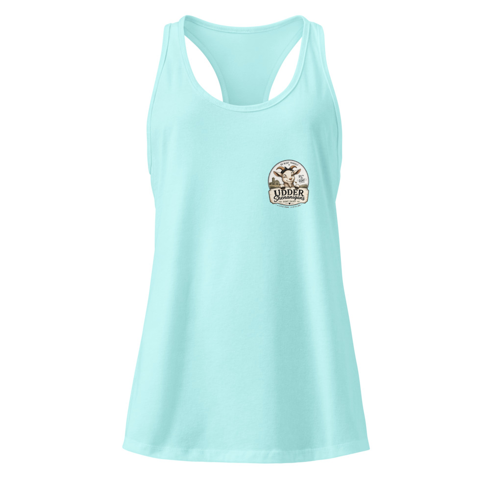 Udder Shenanigans Women's Racerback Tank Top view 7