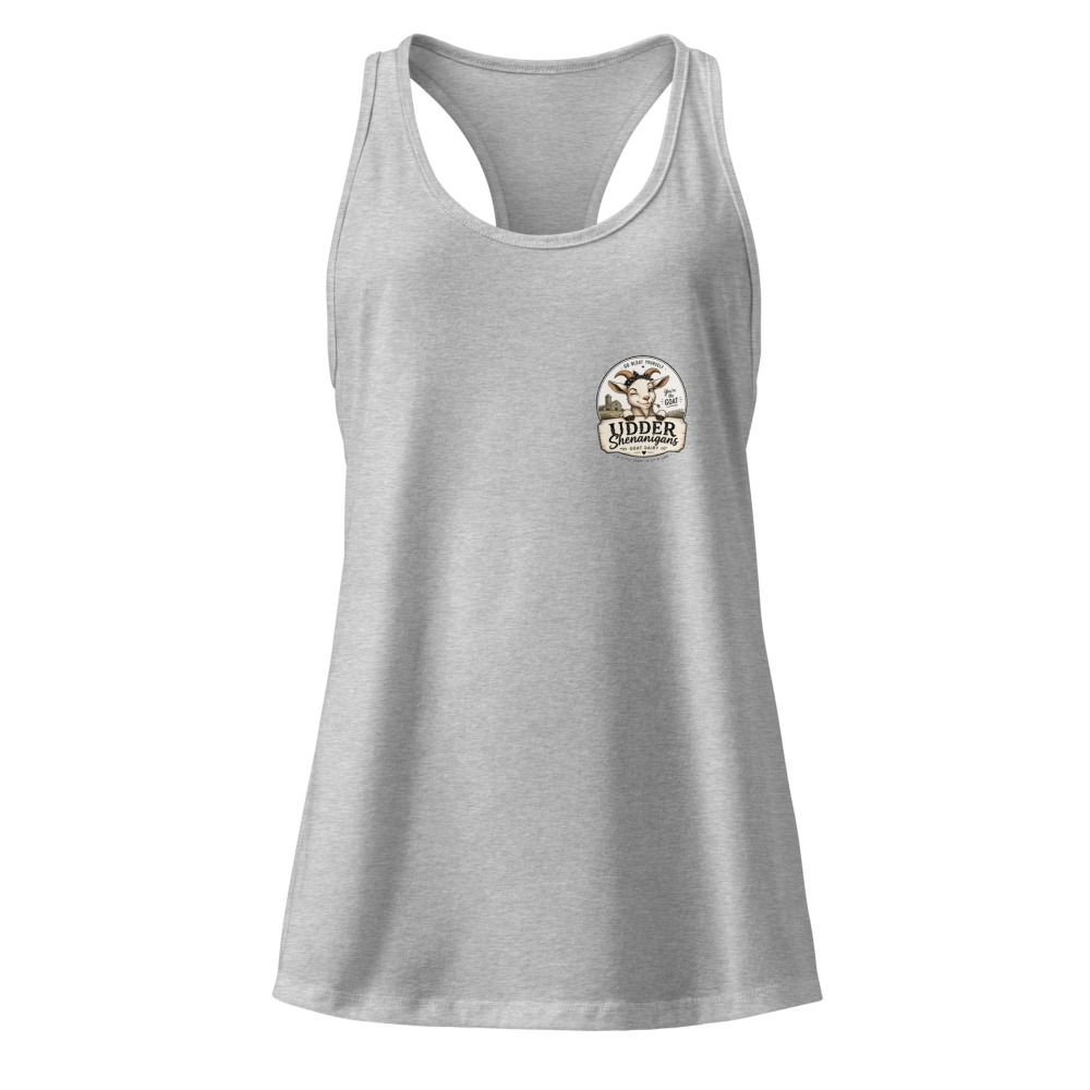 Udder Shenanigans Women's Racerback Tank Top view 5